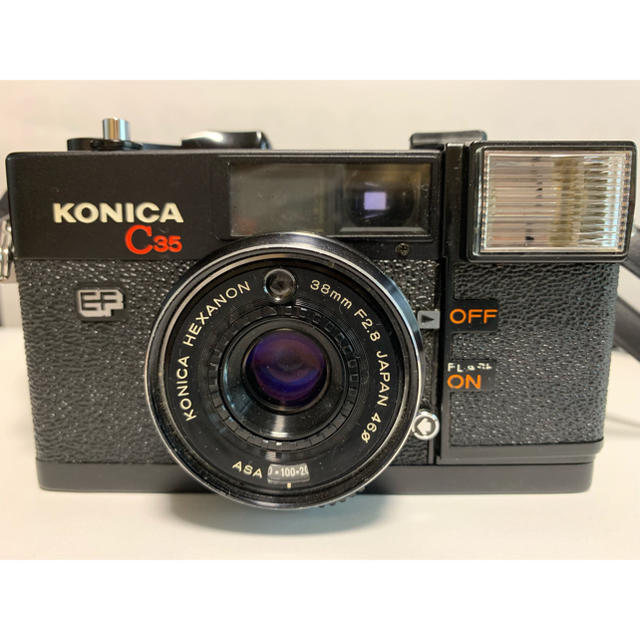 KONICA MINOLTA(コニカミノルタ)のkonica C35 アンティークカメラ コニカ スマホ/家電/カメラのカメラ(フィルムカメラ)の商品写真