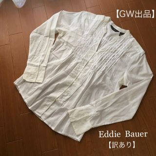 エディーバウアー(Eddie Bauer)の【 訳あり・GW出品 】Eddie  Bauer  ＊  ブラウス  (シャツ/ブラウス(長袖/七分))