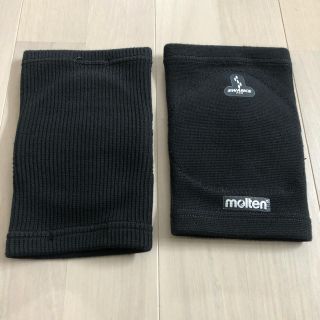 モルテン(molten)の① molten ヒザ用サポーター Mサイズ MSPKM(バレーボール)