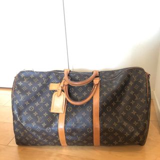 ルイヴィトン(LOUIS VUITTON)のルイ  ヴィトン     ボストン55cm   モノグラム  鍵あり(ボストンバッグ)