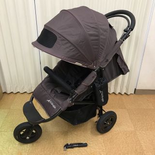 ★綺麗★エアバギーココ ブレーキモデル レインカバー エアポンプ付き ブラウン♪