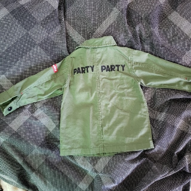 PARTYPARTY(パーティーパーティー)のPARTYPARTY☆ミニタリーシャツ 90 キッズ/ベビー/マタニティのキッズ服男の子用(90cm~)(その他)の商品写真