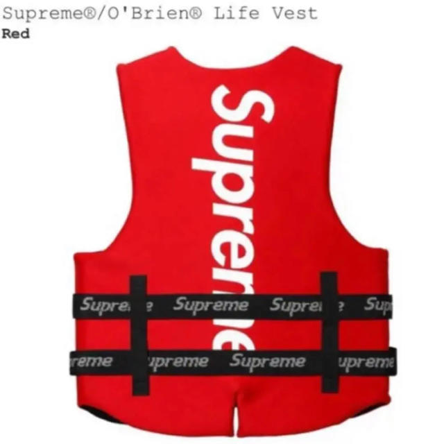 【新品S】Supreme O’Brien Life Vest ライフジャケット