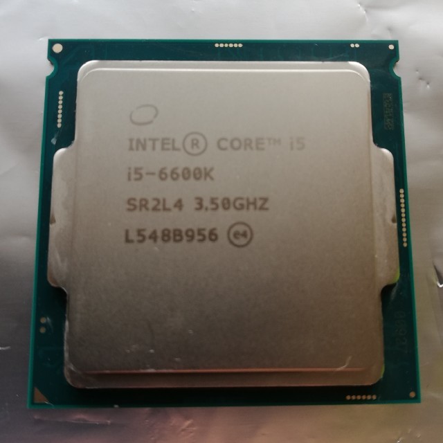 Core i5 6600K 本体のみ - PCパーツ