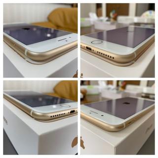 エヌティティドコモ(NTTdocomo)の美品 iPhone 7 Plus 32GB ゴールド SIMフリー(スマートフォン本体)