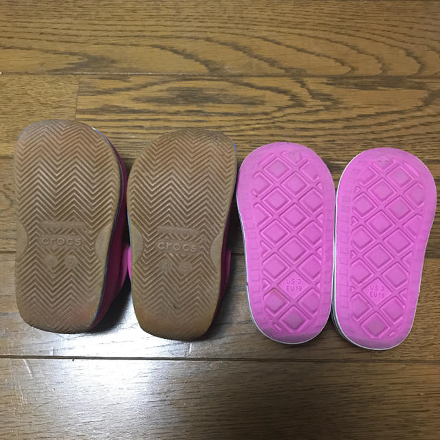 crocs(クロックス)のクロックスセット キッズ/ベビー/マタニティのベビー靴/シューズ(~14cm)(サンダル)の商品写真