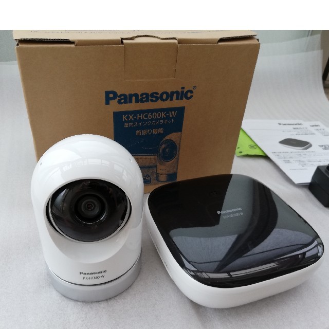 Panasonic - Panasonic 屋内スイングカメラキット 白 KX-HC600K-W 中古 の通販 by ぴのこん's shop