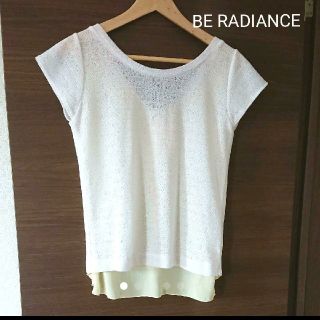 ビーラディエンス(BE RADIANCE)のビーラディエンス トップス シフォンTシャツ(カットソー(半袖/袖なし))