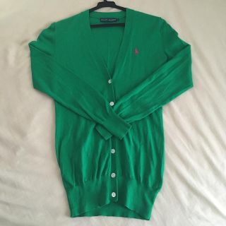 ポロラルフローレン(POLO RALPH LAUREN)のラルフローレン カーディガン グリーン(カーディガン)