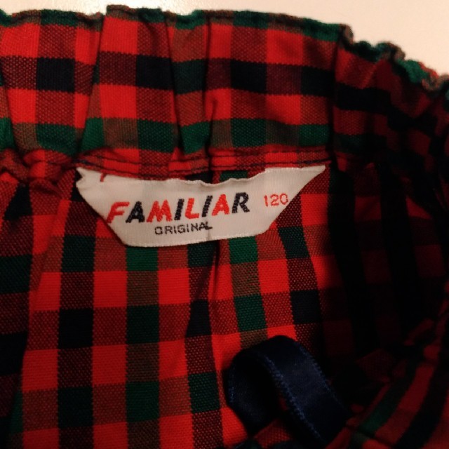 familiar(ファミリア)のファミリア　120 ひざ下丈スカート キッズ/ベビー/マタニティのキッズ服女の子用(90cm~)(スカート)の商品写真