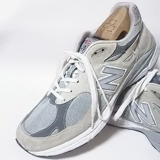 ニューバランス(New Balance)の
希少アメリカ製ビンテージ！ニューバランス990高級スニーカー灰銀！


(スニーカー)