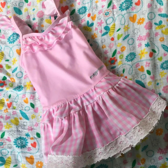 mezzo piano(メゾピアノ)のメゾピアノ 水着 90 キッズ/ベビー/マタニティのキッズ服女の子用(90cm~)(水着)の商品写真