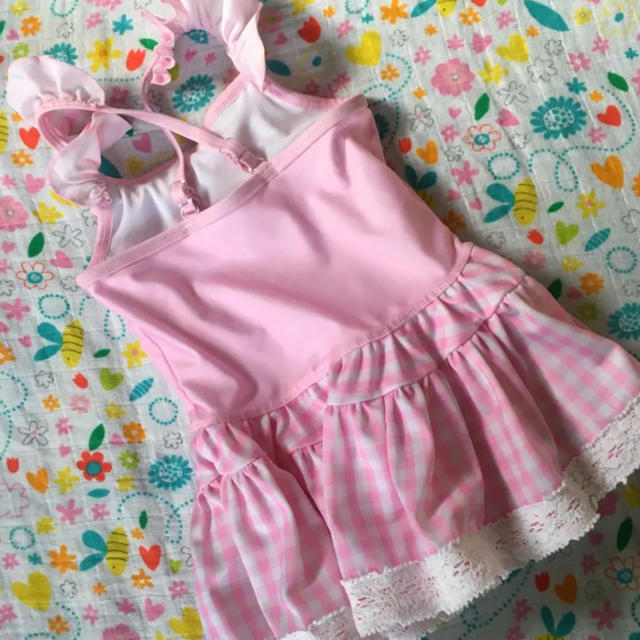 mezzo piano(メゾピアノ)のメゾピアノ 水着 90 キッズ/ベビー/マタニティのキッズ服女の子用(90cm~)(水着)の商品写真