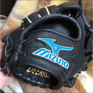 ミズノ(MIZUNO)のMIZUNO 投手用 グローブ 黒(グローブ)