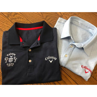 キャロウェイゴルフ(Callaway Golf)のキャロウェイ ゴルフ 半袖ポロシャツ 2枚セット　３Ｌ(ウエア)