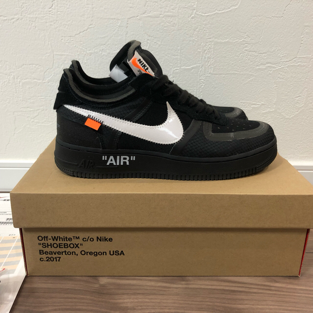 27cm NIKE AIR FORCE 1 LOW  OFF-WHITE