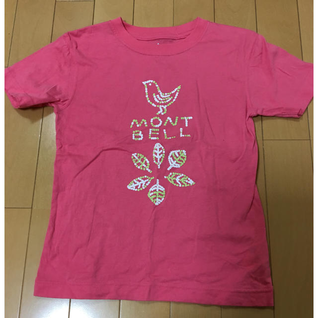 mont bell(モンベル)のモンベル130Tシャツ キッズ/ベビー/マタニティのキッズ服男の子用(90cm~)(Tシャツ/カットソー)の商品写真