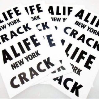 エーライフ(ALIFE)の■送料無料■【alife(エーライフ) CRACK　/BIGステッカー】(その他)