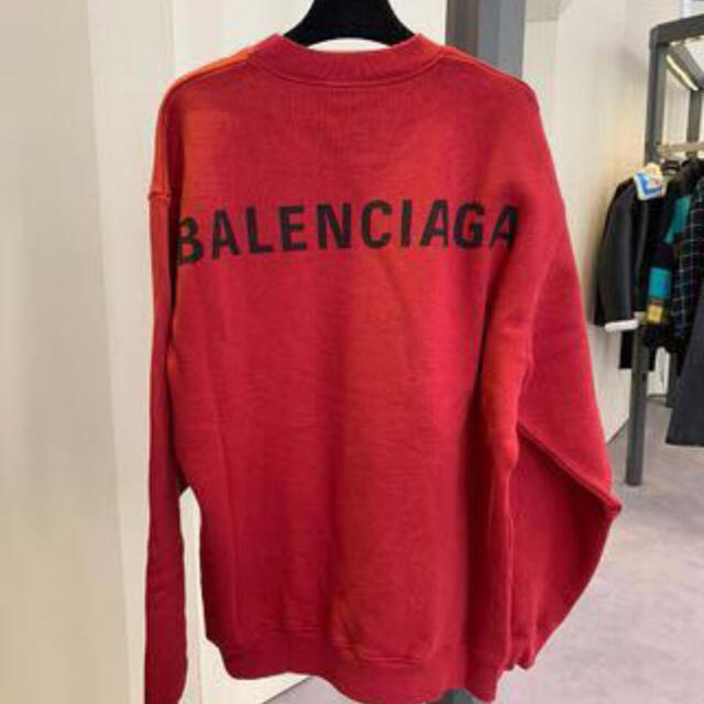 大丈夫ですBALENCIAGA rion crest スウェット トレーナー