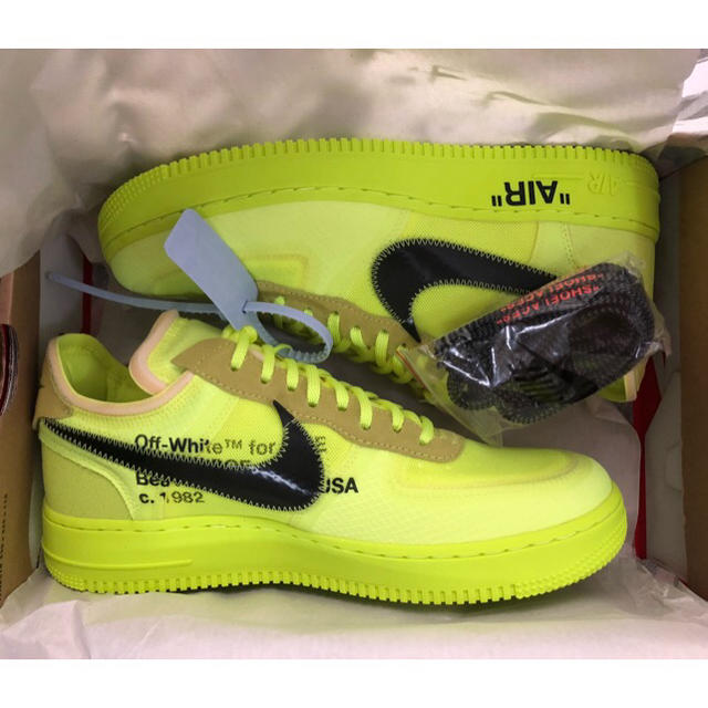 100%正規品 28.0cm - NIKE airforce1 ten the NIKE offwhite