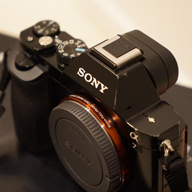 SONY ソニー α7 初代 ボディ純正ケース付きスマホ/家電/カメラ