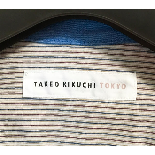 TAKEO KIKUCHI(タケオキクチ)のTAKEO KIKUCHI TOKYO ストレッチデニムジャケット ブルー メンズのジャケット/アウター(Gジャン/デニムジャケット)の商品写真