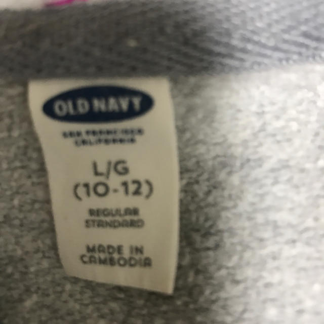 Old Navy(オールドネイビー)のパーカー キッズ/ベビー/マタニティのキッズ服女の子用(90cm~)(その他)の商品写真