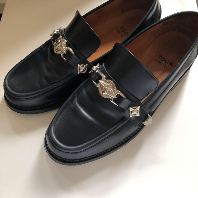 国内正規品】 TOGA - TOGA VIRILIS 装飾 ローファー スリッポン