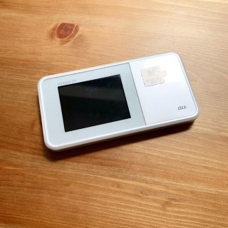 エヌイーシー(NEC)の【美品】AU WIMAX  Speed Wi-Fi NEXT W03(スマートフォン本体)