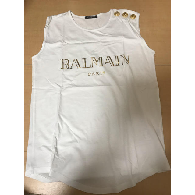 BALMAIN カットソー Tシャツ 白の通販 by Nyao's shop｜バルマンならラクマ - AIice様専用 BALMAN タンクトップ 好評日本製