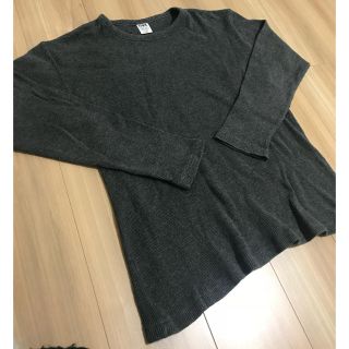 エドウィン(EDWIN)のはっし様専用  EDWIN メンズ ロンT ワッフル グレー系(Tシャツ/カットソー(七分/長袖))