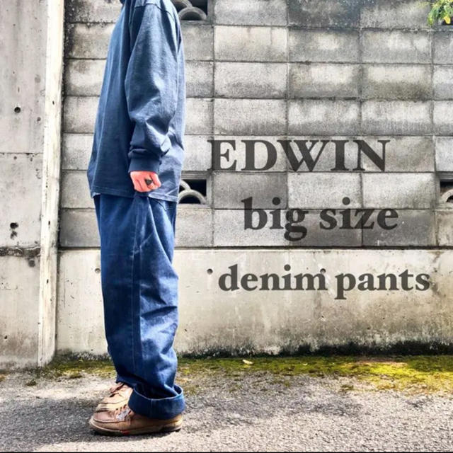 EDWIN(エドウィン)の▼ EDWIN big size denim pants ▼ メンズのパンツ(デニム/ジーンズ)の商品写真