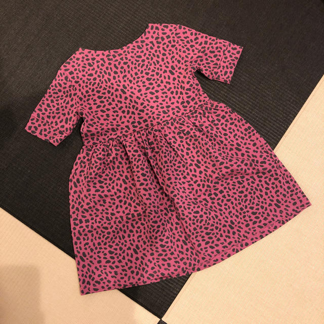 GAP Kids(ギャップキッズ)のGAP KIDS☆ギャップキッズ☆レオパード柄ワンピース☆新品☆ キッズ/ベビー/マタニティのキッズ服女の子用(90cm~)(ワンピース)の商品写真