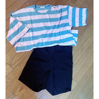 ゴゴシング(GOGOSING)のTシャツ&半ズボン 韓国ファッション(ショートパンツ)