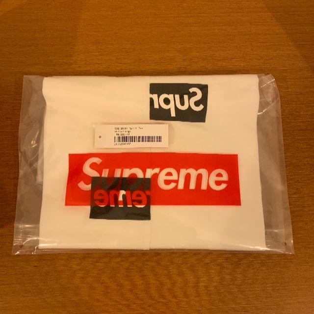 White◯サイズSupreme Comme des Garcons Split Box Logo