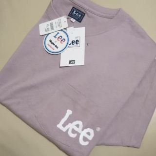 リー(Lee)の●新品タグ付き● LEE ロゴポケットTシャツ／ピンク／Ｌ(Tシャツ/カットソー(半袖/袖なし))