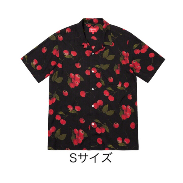 Supreme Cherry Rayon S/S Shirt Sサイズ