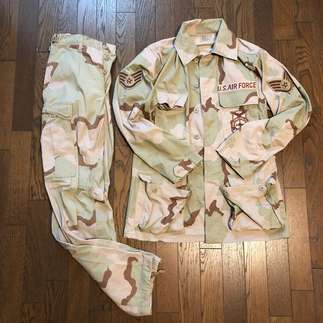 米軍実物 3C デザート ジャケット パンツ 上下セット 迷彩服 BDUの通販 ...