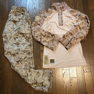 米軍実物 デザートマーパット ジャケット パンツ 上下 戦闘服 軍服 15