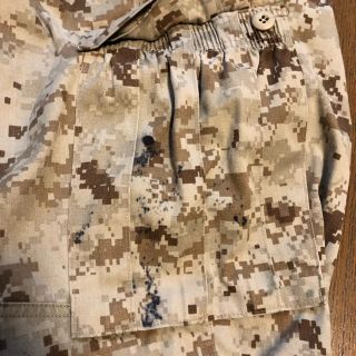 米軍実物 デザートマーパット ジャケット パンツ 上下 戦闘服 軍服 15