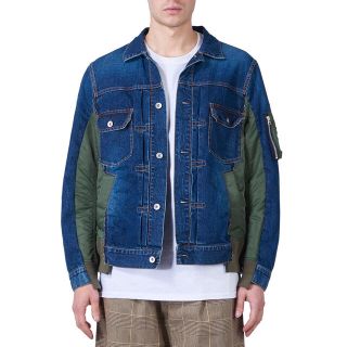 サカイ(sacai)の最終値下げ！即完売！sacai 19ss デニムジャケット Gジャン(Gジャン/デニムジャケット)