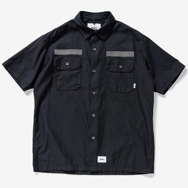 WTAPS 19SS DECK SS SHIRT. COTTON. SATIN