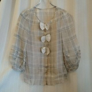 ジルスチュアート(JILLSTUART)の☆JILLSTUARTシルクブラウス☆(シャツ/ブラウス(長袖/七分))