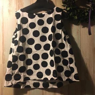 マリメッコ(marimekko)の♡マリメッコ ドットブラウス♡(シャツ/ブラウス(半袖/袖なし))