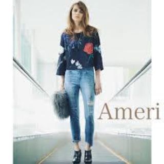 アメリヴィンテージ(Ameri VINTAGE)のAMERI フラワーカットソー(カットソー(長袖/七分))