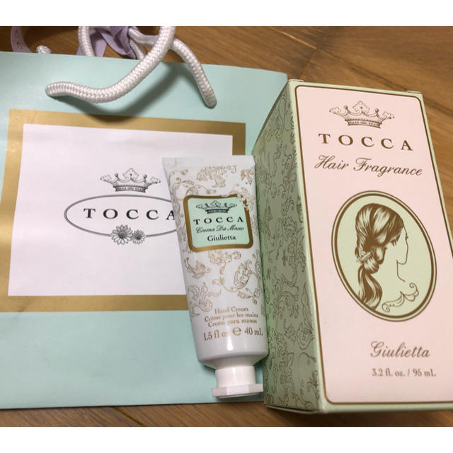 TOCCA(トッカ)のtocca ヘアグランスミスト ハンドクリーム コスメ/美容のヘアケア/スタイリング(ヘアウォーター/ヘアミスト)の商品写真