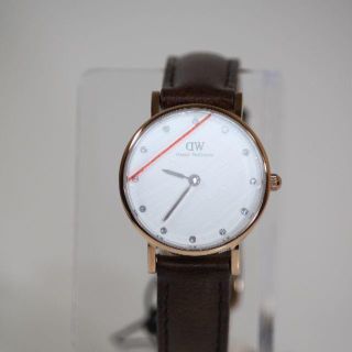 ダニエルウェリントン(Daniel Wellington)の未使用新品　Classy　Bristol　0903DW　茶色革バンド(腕時計)