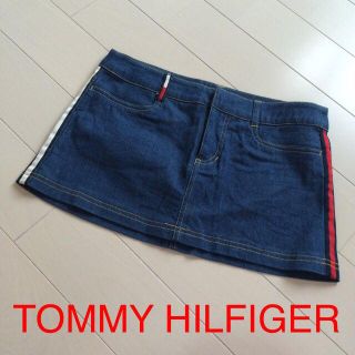 トミーヒルフィガー(TOMMY HILFIGER)のTOMMYHILFIGERデニムスカート(ミニスカート)