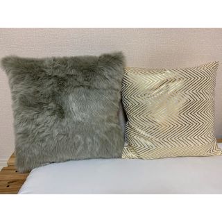 フランフラン(Francfranc)のyuki様専用 Francfranc クッションカバー2個(クッションカバー)