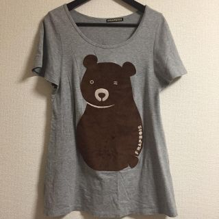 フラボア(FRAPBOIS)のFRAPBOIS ベアチャンTシャツ(Tシャツ(半袖/袖なし))